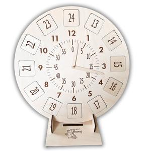 Часы, изучающие часы, деревянная головоломка Inna marka