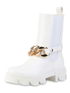 Ботильоны VAN HILL Plateau Boots Evelyn, белый