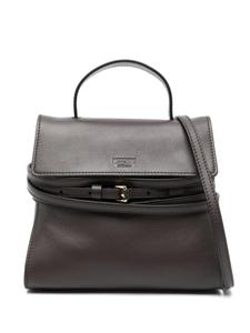 Moschino маленькая сумка-тоут Tie Me, коричневый