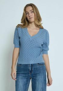 Футболка с принтом ROSALIA PUFF SLEEVE PEPPERCORN, синий