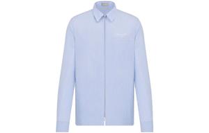 Рубашка мужская синяя Dior, синий