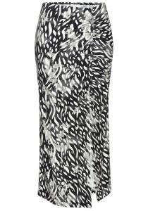 Миди юбка LASCANA, Black