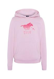 Худи с блестящим лейблом POLO SYLT, цвет Pink Lady
