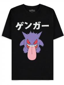 Футболка Pokémon - Gengar Japan Men's Short Sleeved T-shirt черного цвета Pokémon