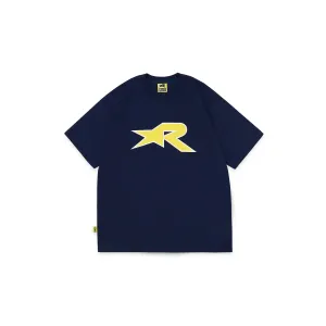 Футболка RASS унисекс, Серый комплект с белым цветком