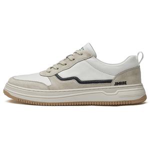 King Jinmai Мужские низкие скейтерские кеды белые, цвет White