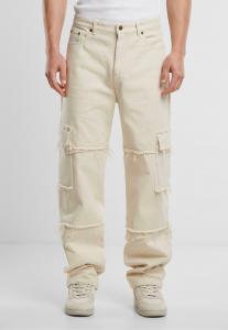 Брюки карго FRINGED BAGGY Karl Kani, белый