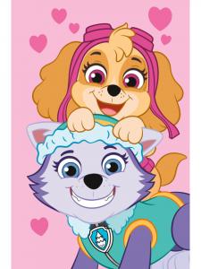 Флисовое одеяло Paw Patrol розового цвета 100x150 см Disney Paw Patrol