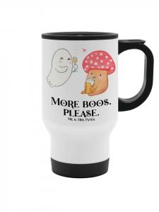 Mr. & Mrs. Panda Термокружка в виде призрака с надписью «Cheers» белым цветом