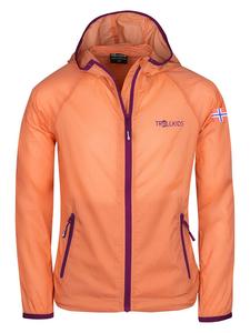 Функциональная куртка Trollkids Windbreaker Fjell, оранжевый