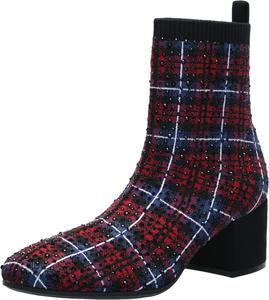 Женские сандалии Kenneth Cole REACTION Rida Stretch Jewel, Red Plaid Knit