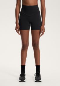 Спортивные шорты OYSHO COMPRESSIVE POCKET HIGH RISE 10cm HOT PANT, Black