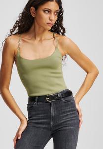 Пояс AUTOGRAPH ROUND BELT KARL LAGERFELD, черный