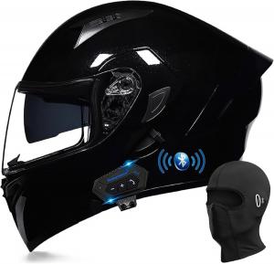 Шлем Guenzo мотоциклетный, черный