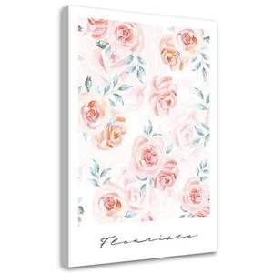 Картина арт-принт KUNSTLOFT Fleuriste, светло-розовый
