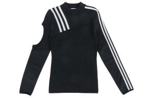 Y-3 Y 3 SS22 водолазка с длинными рукавами облегающего кроя женская black