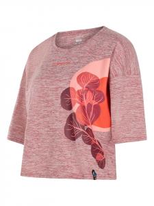 Рубашка с коротким рукавом M KOPF FREIMERINO 160, цвет: фиолетовый EIN SCHÖNER FLECK ERDE