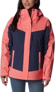Columbia женская утепленная куртка Point Park, Neon Sunrise Sheen/Nocturnal