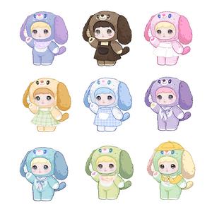 Nommi Glutinous Rice Puppy Journal Collection мистическая коробка одиночная спецификация/полная коробка 8 шт TOP TOY