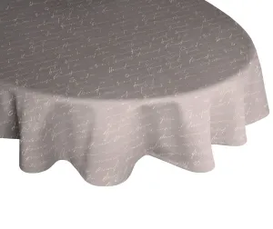 Скатерть Adam "Scribble", изготовленная из экологически чистого хлопка, производство Германия 250х145 см, фиолетовый