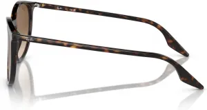 Солнцезащитные очки Ray-Ban унисекс Rb2204 круглой формы, Havana/Clear Gradient Brown