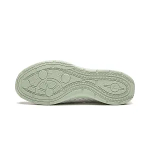 Li-Ning Slip Resistant, Abrasion Resistant, Lightweight Low top Casual Shoes Women's White Green