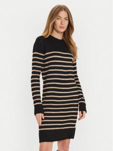 Трикотажное платье обычного кроя Brave Soul, черный