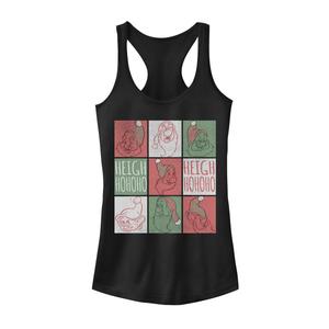 Рождественская майка «Белоснежка и семь гномов» Диснея «Heigh Ho Ho Ho» для детей Licensed Character