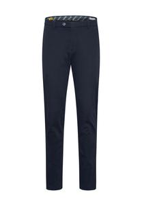 Брюки тканевые, обычные, мужские bugatti, цвет Marine