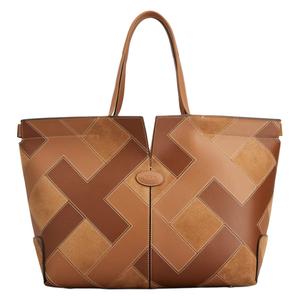 TOD'S Сумка женская средняя из коровьей кожи Brown