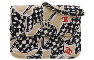 CHANEL Хлопковая сумка через плечо