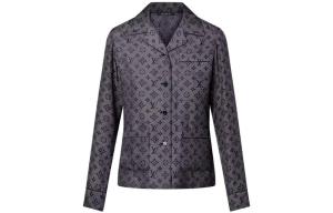 Рубашка женская фиолетовая Louis Vuitton