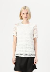 Базовая футболка VICHIARA O NECK  VILA, слоновая кость