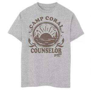 Футболка с рисунком Sponge On The Run Camp Coral Counselor для мальчиков 8–20 лет Nickelodeon