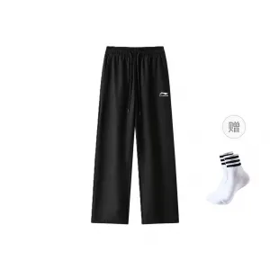 Вязаные спортивные штаны унисекс LINING, черный