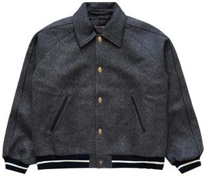 Куртка-бомбер Wales Bonner Homecoming Varsity Jacket, серый