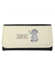 Кошелек Mr. & Mrs. Panda, желтый пастельный