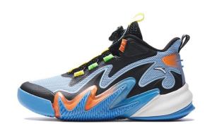 Детские баскетбольные кроссовки GS Low-top Синие/Черные Anta Kids