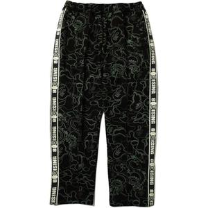 88rising Collaboration FW25 Вязаные спортивные штаны мужские A BATHING APE, черный