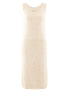 Tamaris Вязаное платье в белом цвете