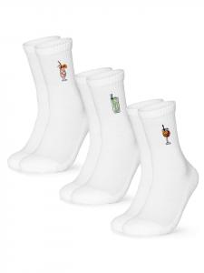 Носки Occulto 3er Pack Motiv Tennis Robin, цвет drinks