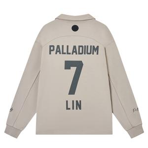 X JLIN Sweatshirt Unisex Wild Dove Gray Palladium, серый