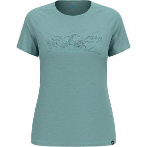 Футболка Ascent PW 130 бег. велосипед. поход. Odlo, цвет arctic melange