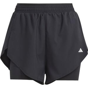 Шорты для тренировок 2-в-1 Adidas, черный