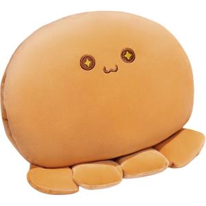 Плюшевая кукла Squidward Tentacles, высота 35 см ZITONG, коричневый