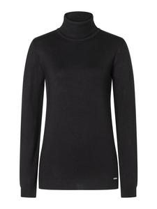 More & More Облегающий свитер с высоким воротником черного цвета