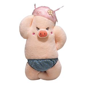 Очаровательная плюшевая кукла поросенка индивидуальная высота 50см/70см MLING, розовый