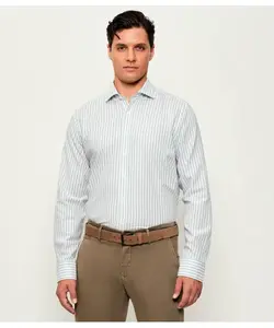 Рубашка Regular fit Oscar Jacobson, синий