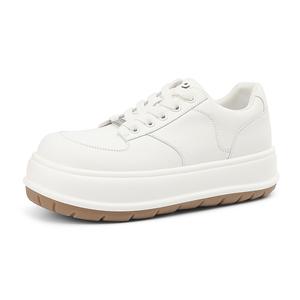 Кеды, скейтборд обувь женская низкая Josiny, золотой