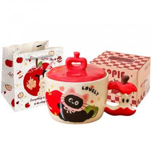 Кружки KAWASIMAYA, [shopping bag]mug 450ml (красный apple)